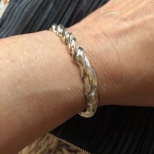 Chan Luu Sterling Silver Twist Bracelet *NEW*